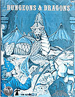 3.7) The D&D Basic Set brought the game to a much wider audience with a larger format, simplified rules, and professional art. © 1978 Tactical Studies Rules.
