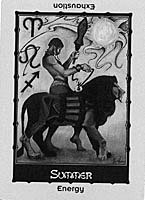 6.1) Two examples of Everway vision cards. (Gaslight Press)