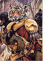 6.2) Two examples of Everway fortune cards. (Gaslight Press)