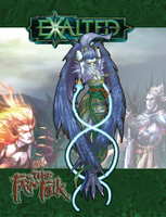 Cover of Exalted. (White Wolf Publishing)