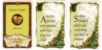 Cards from Once Upon a Time. (Atlas Games)