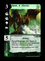 An example of a Call of Cthulhu CCG character card. (Fantasy Flight Games)