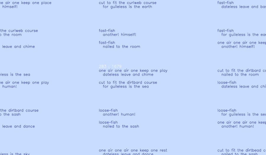 Sea and Spar Between