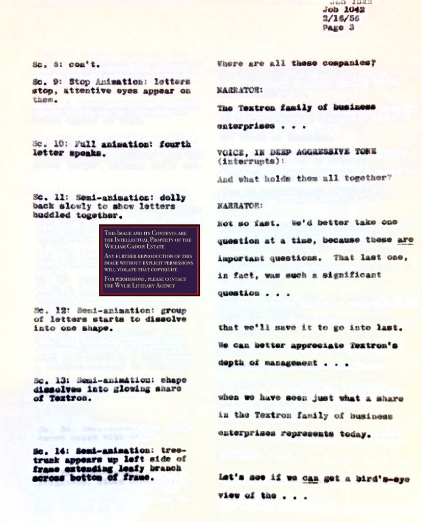 Typed page